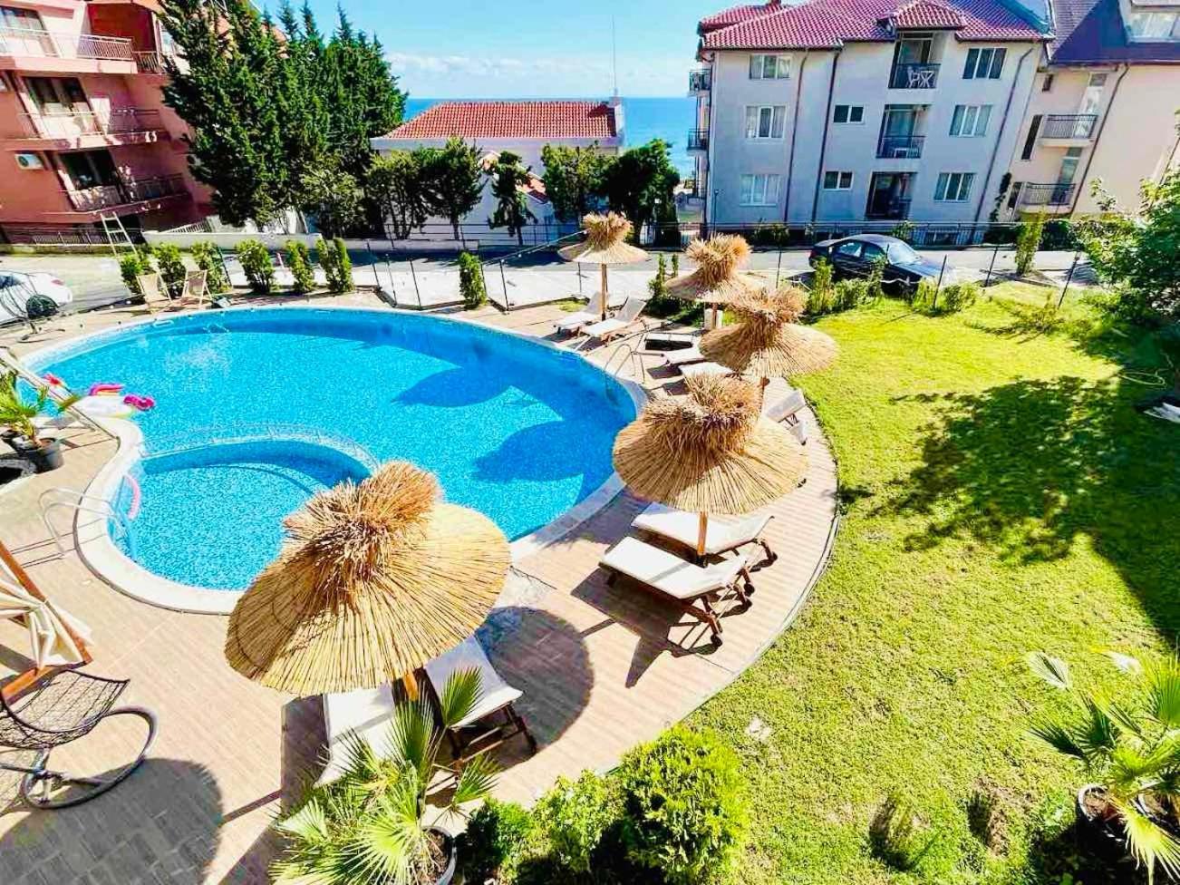 Larenta Sveti Vlas, Ulitsa Cherno More 12 Dış mekan fotoğraf